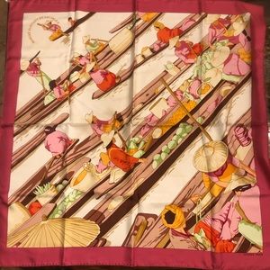 Hermès Scarf with Box